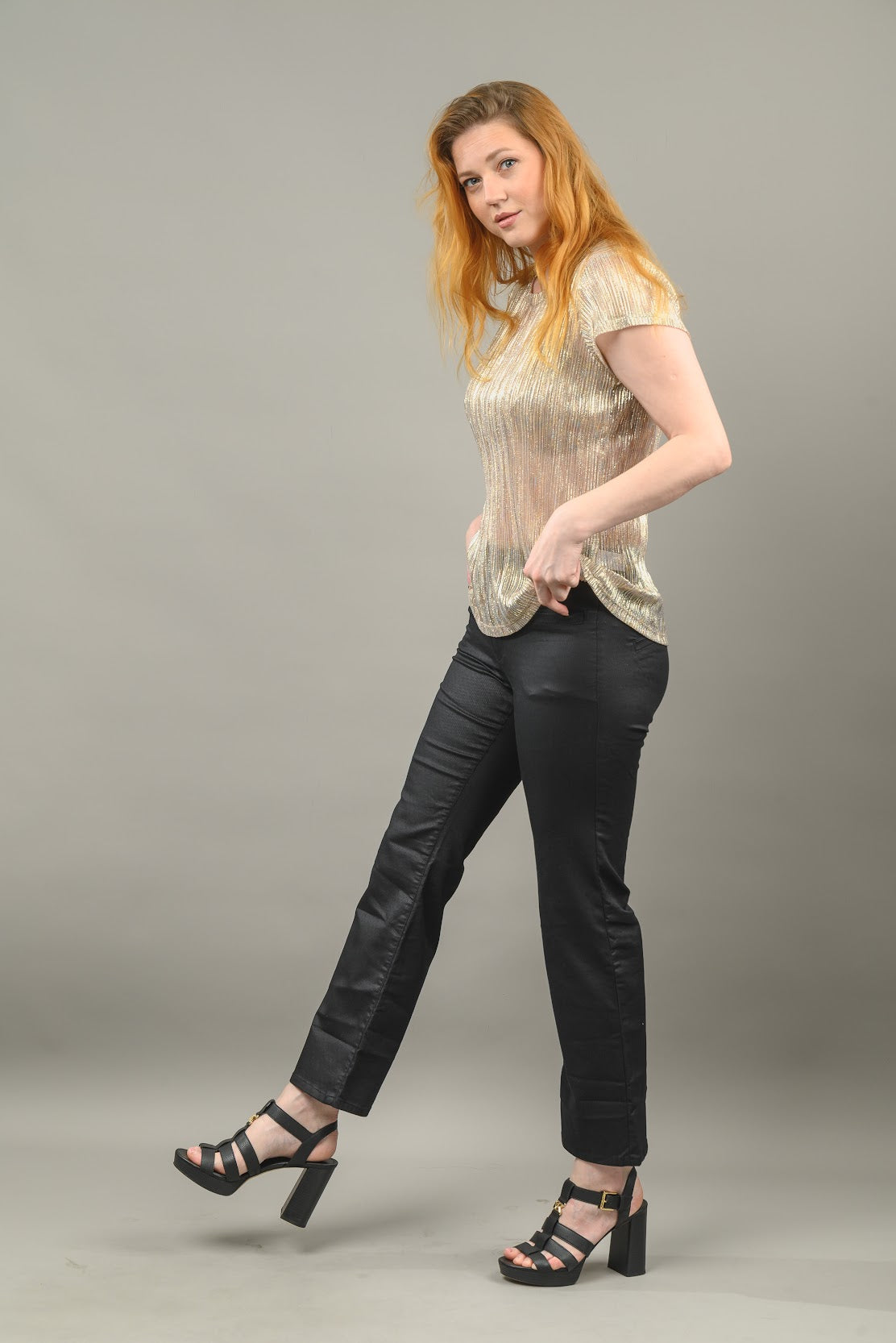 Miami Nicky Sparkle Fleece Top