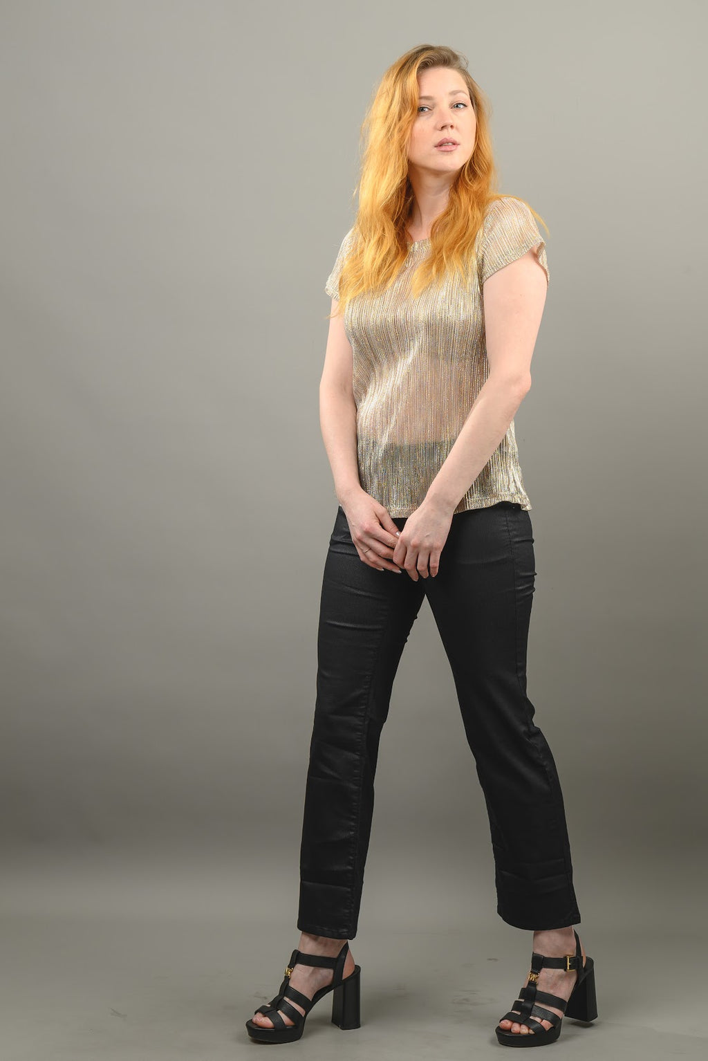 Miami Nicky Sparkle Fleece Top