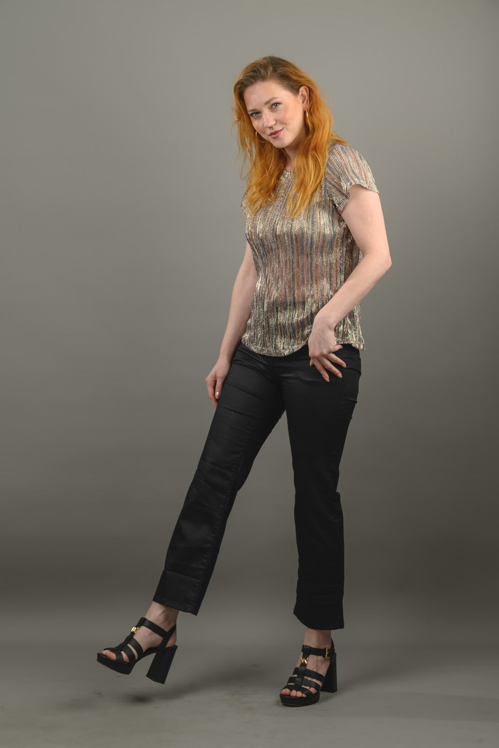 Miami Nicky Sparkle Fleece Top