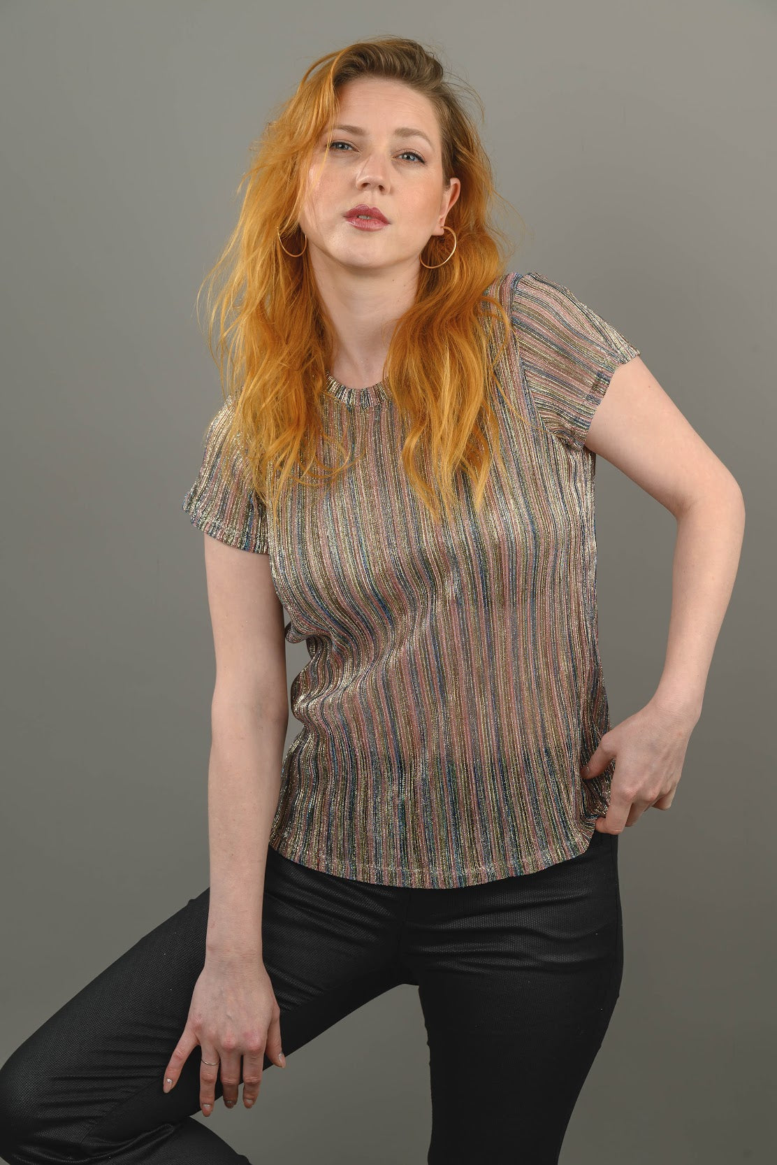 Miami Nicky Sparkle Fleece Top